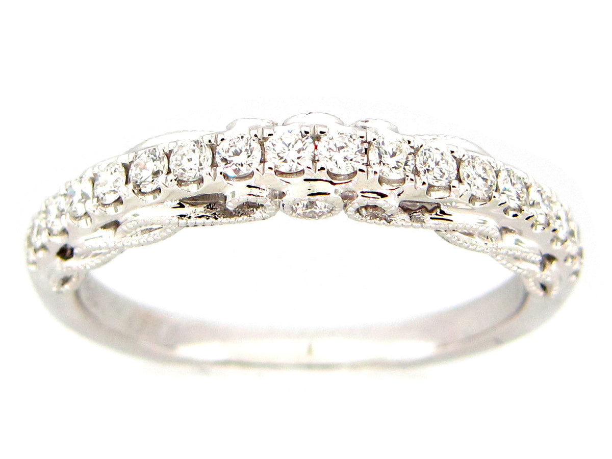 DIAMOND BAND, 18KW (N)