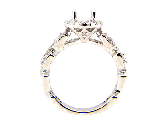 DIAMOND RING, 18KW (N), D=0.76