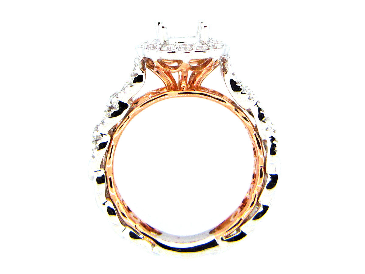 DIAMOND RING, 18KWR (N), D=0.52