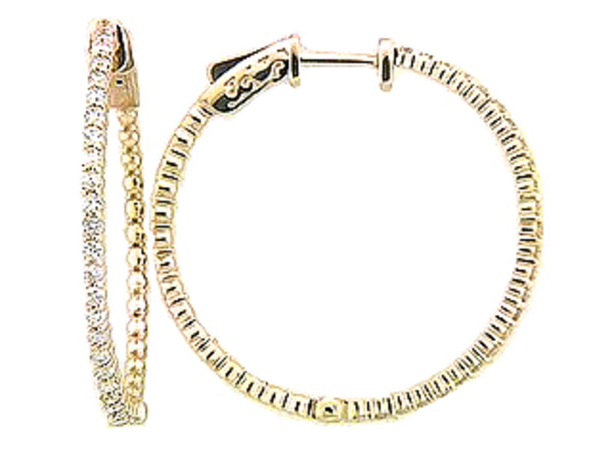 Diamond Earring, 14ky (N), D=0.91