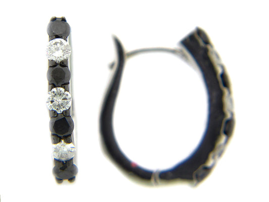 BLACK & WHITE DI EARR