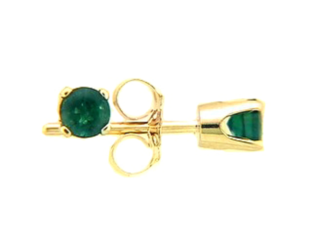 EMERALD STUD EARRING