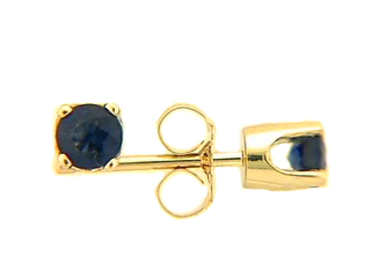 SAPPHIRE STUD EARRING