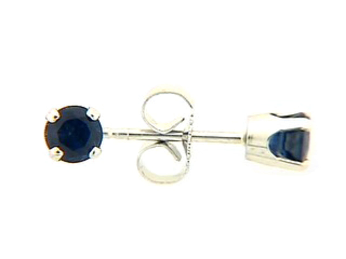 SAPPHIRE STUD EARRING