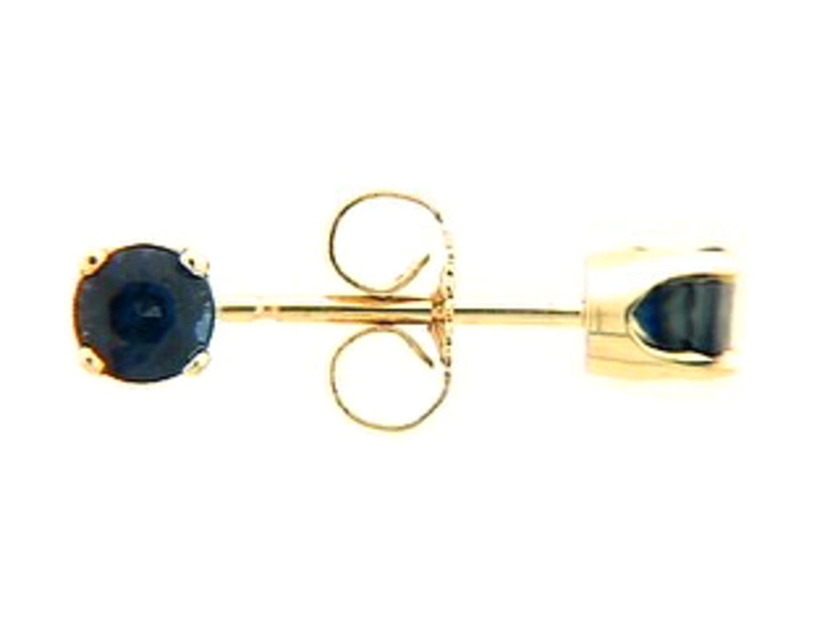 SAPPHIRE STUD EARRING