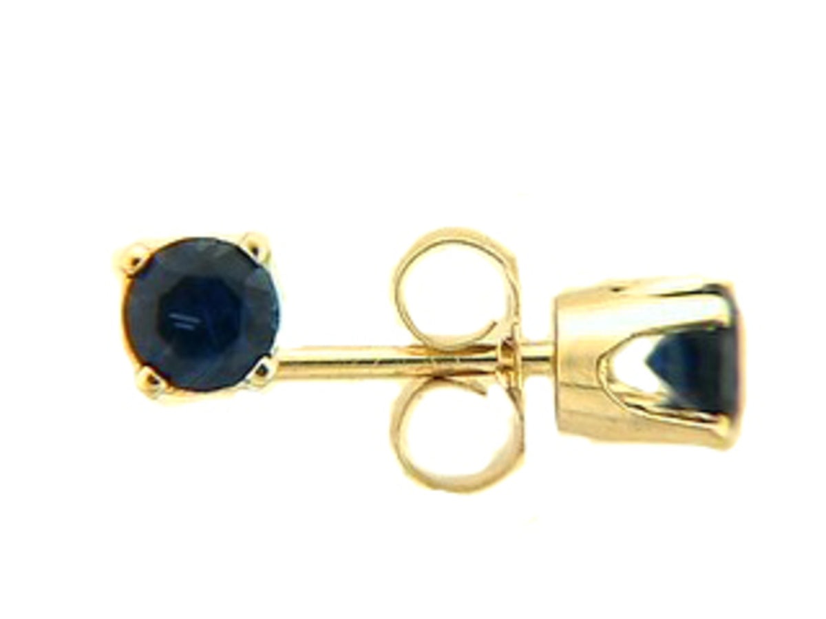 SAPPHIRE STUD EARRING