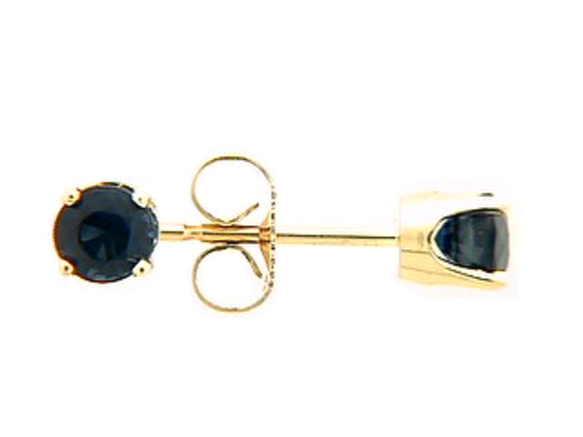 SAPPHIRE STUD EARRING