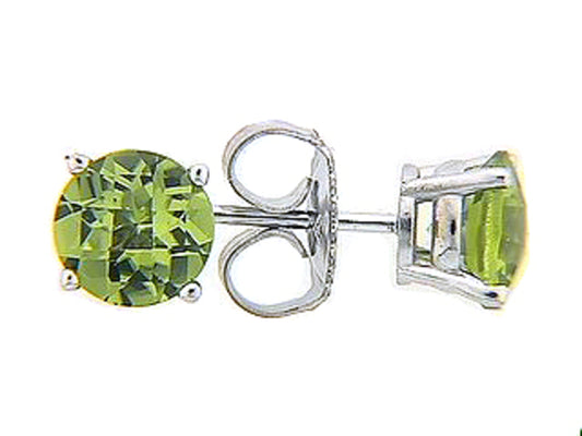 CHB PERIDOT STUD EARRING