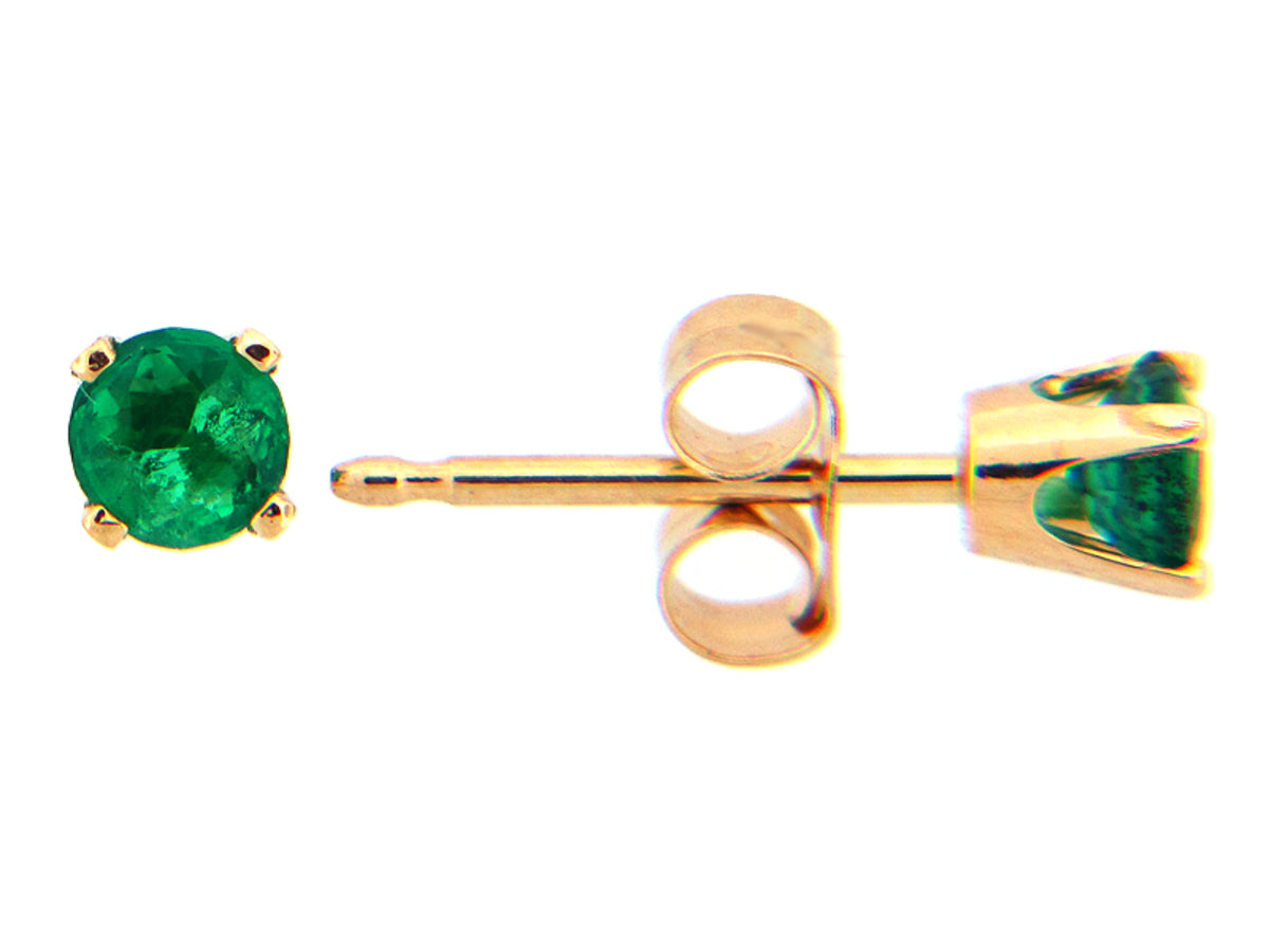 EMERALD STUD EARRING