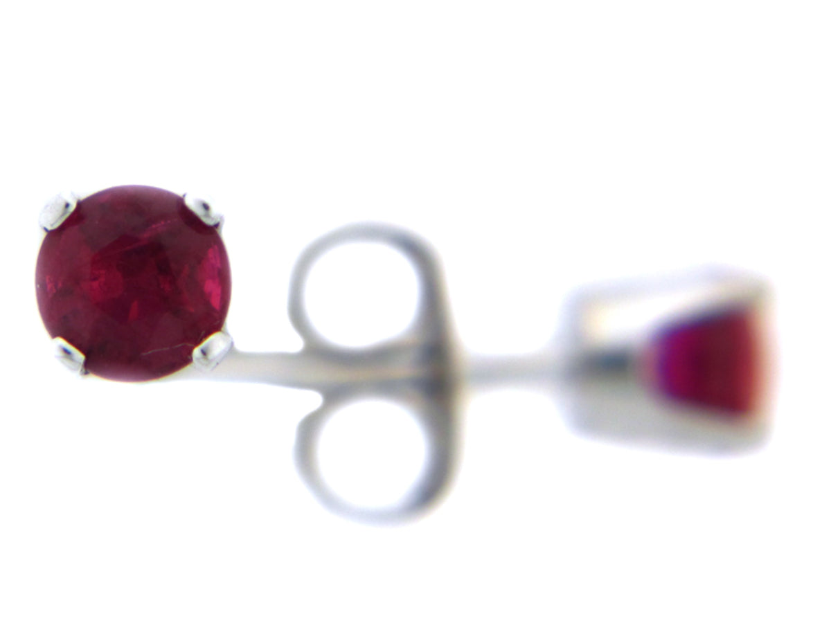 RUBY STUD EARRING