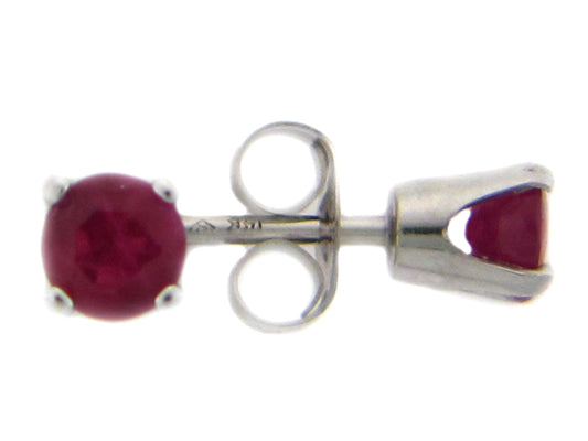 RUBY STUD EARRING