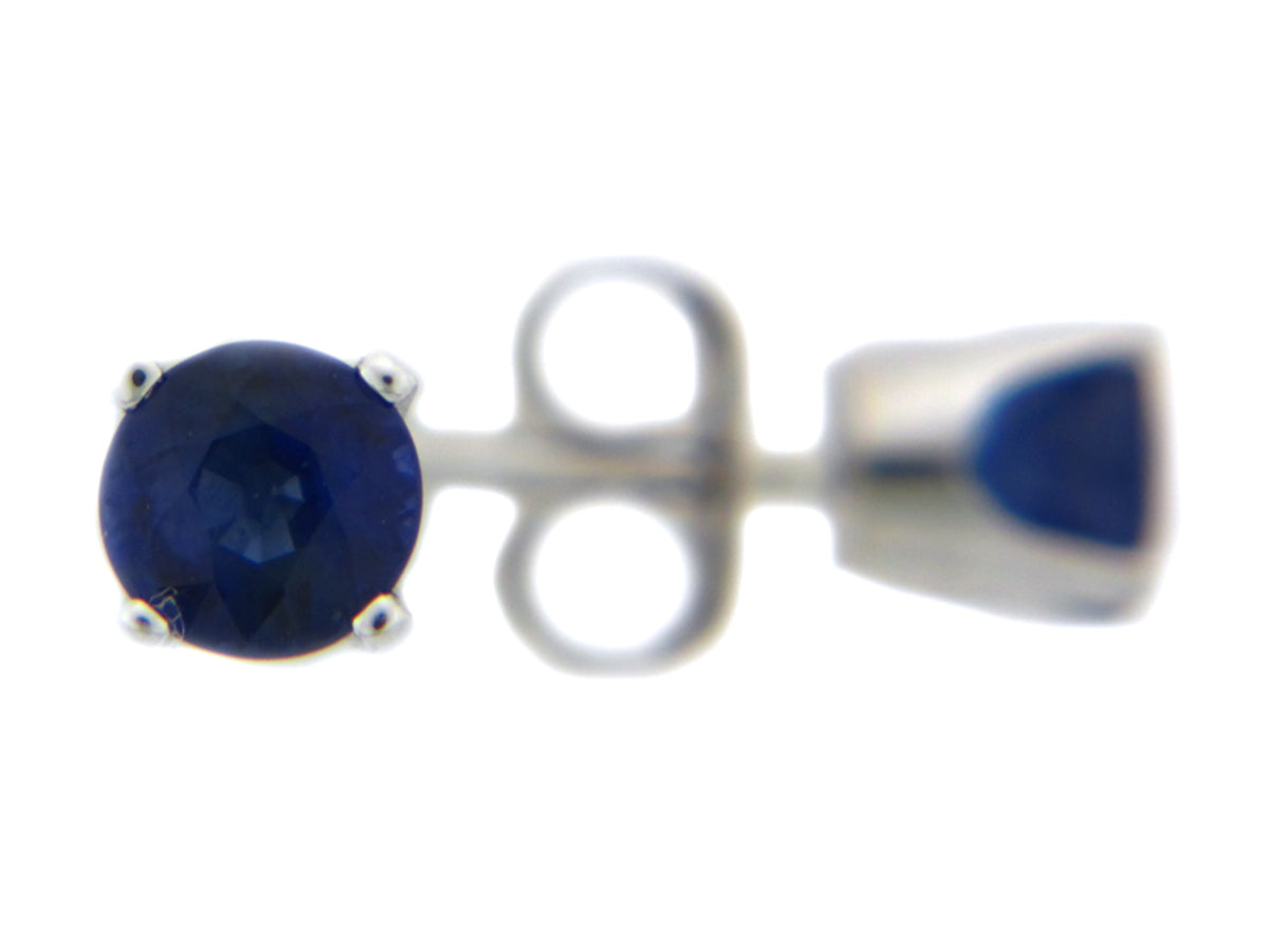 SAPPHIRE STUD EARRING