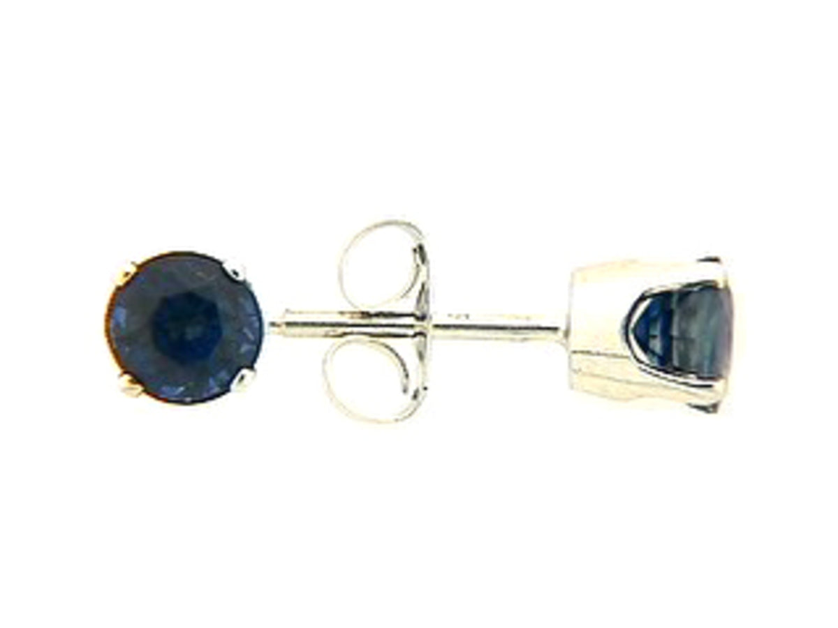 SAPPHIRE STUD EARRING