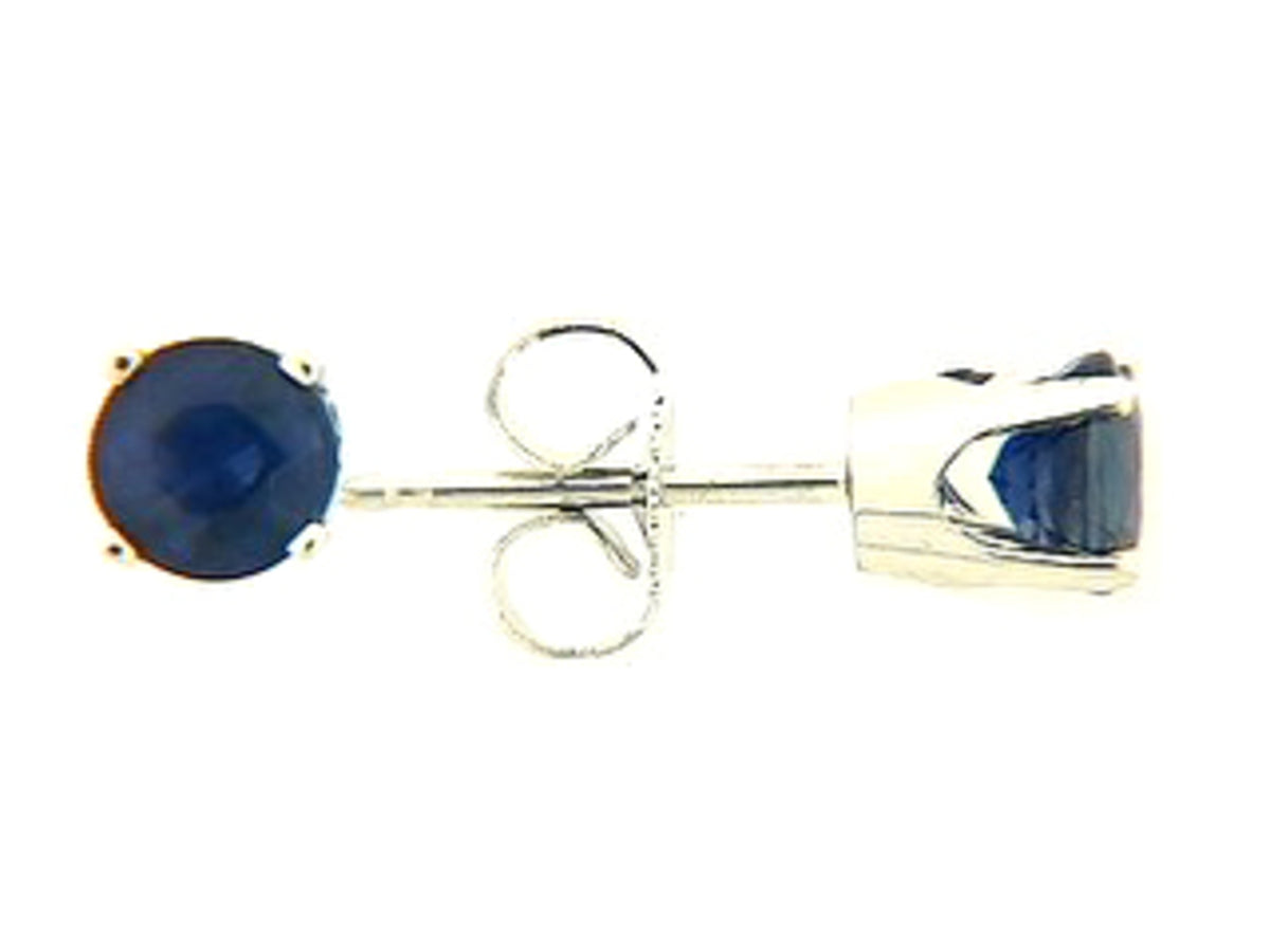 SAPPHIRE STUD EARRING
