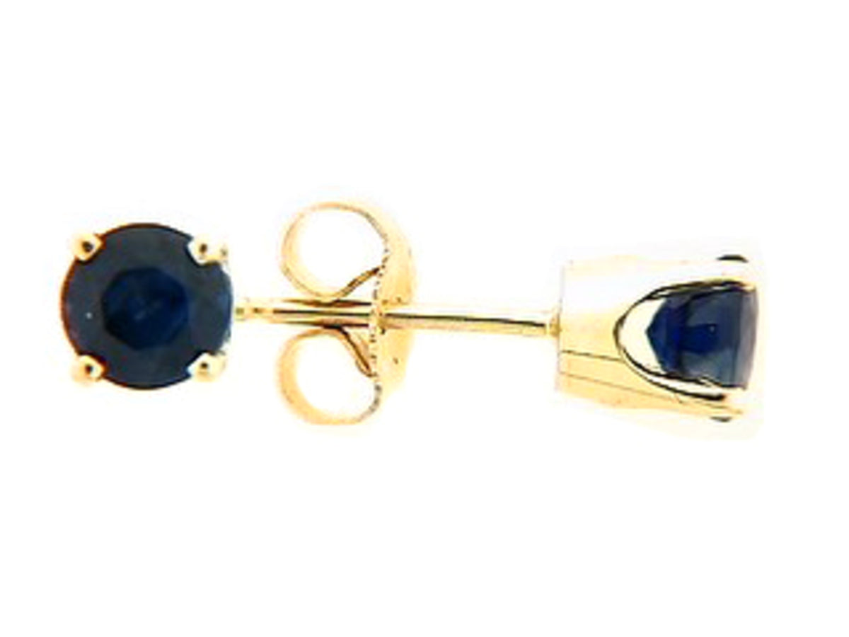 SAPPHIRE STUD EARRING