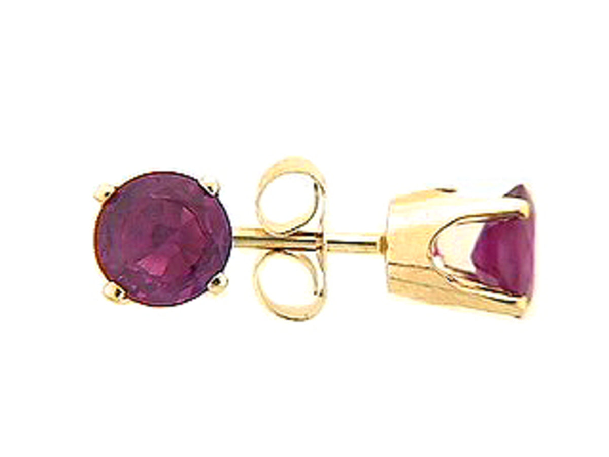RUBY STUD EARRING