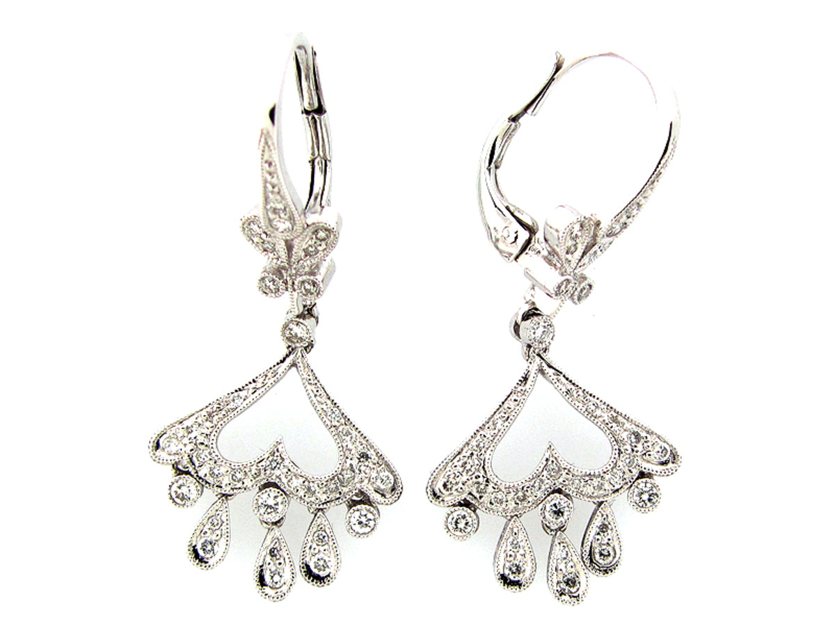 Diamond Earring, 18kw (N)
