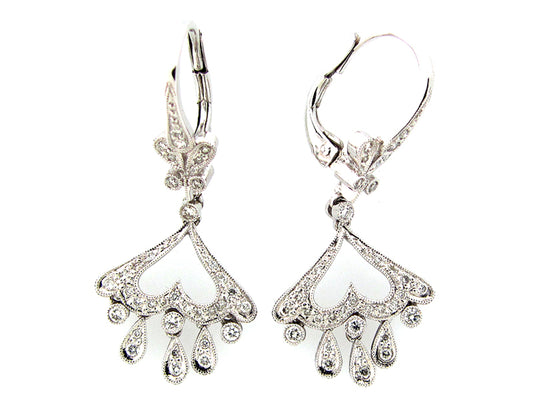 Diamond Earring, 18kw (N)