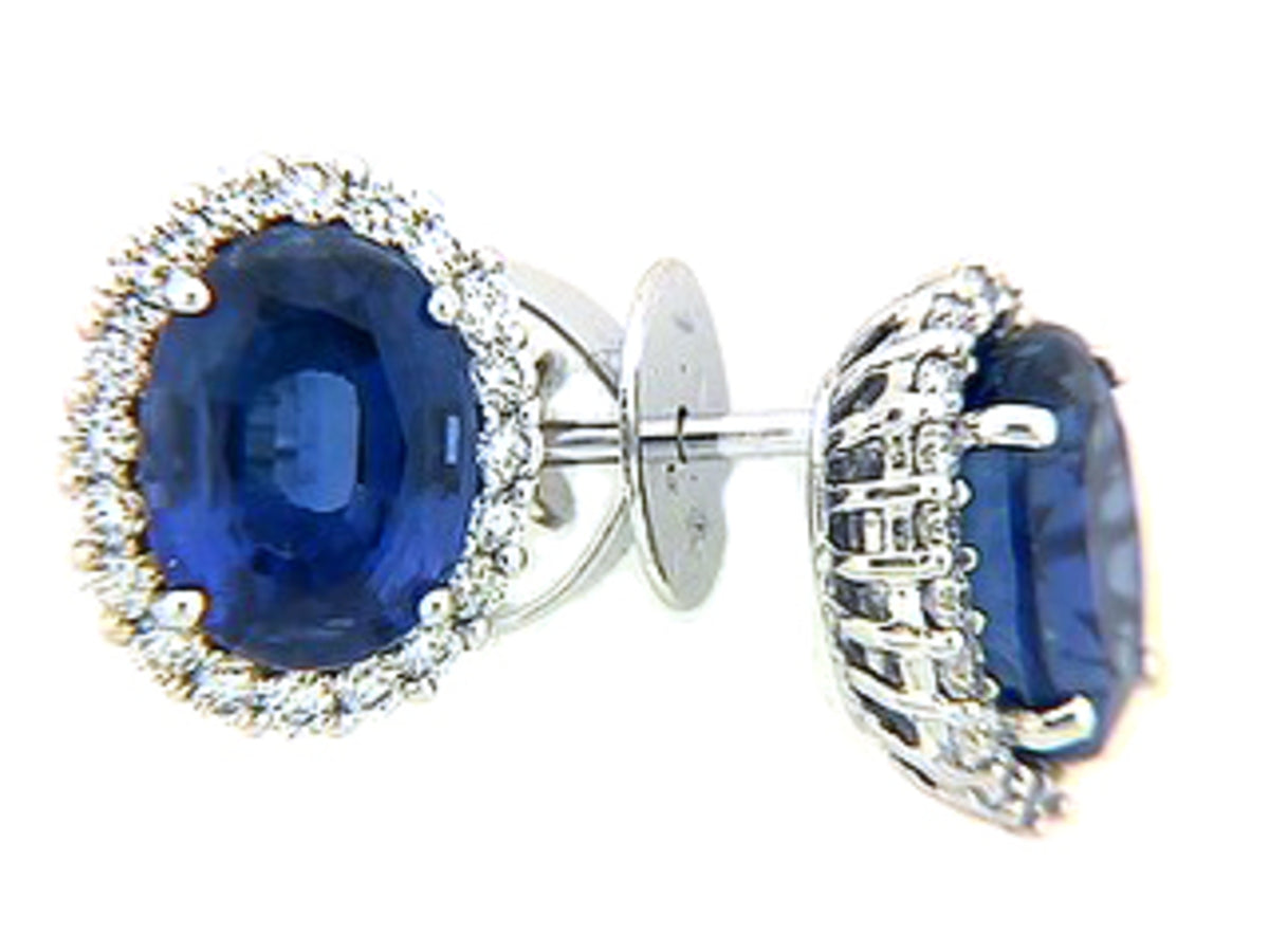 KYANITE & DIAMOND EARR