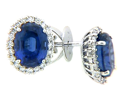 KYANITE & DIAMOND EARR