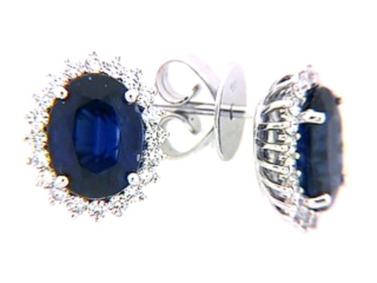 NEPAL KYANITE & DIAMOND EARR
