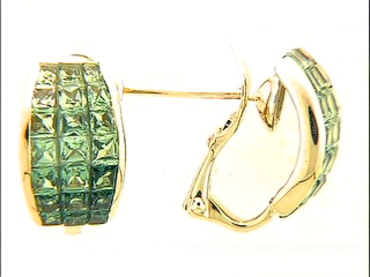 TSAVORITE EARRING