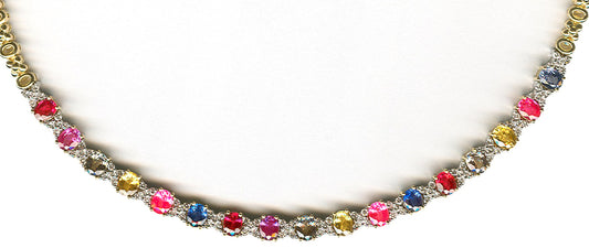 F/C SA & DI NECK.18KT (H/U)