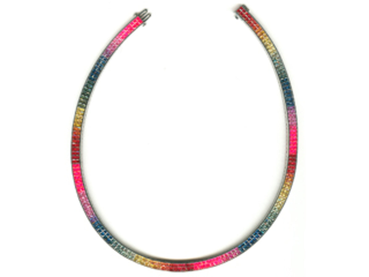 F/C SAPPHIRE NECKLACE