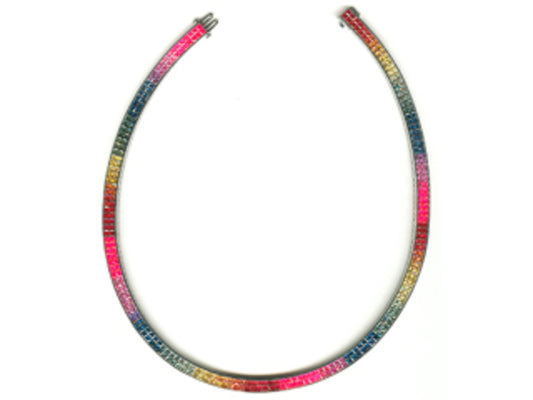 F/C SAPPHIRE NECKLACE