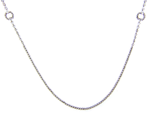 DIAMOND OPERA NECKLACE, 32", 18KW (N)