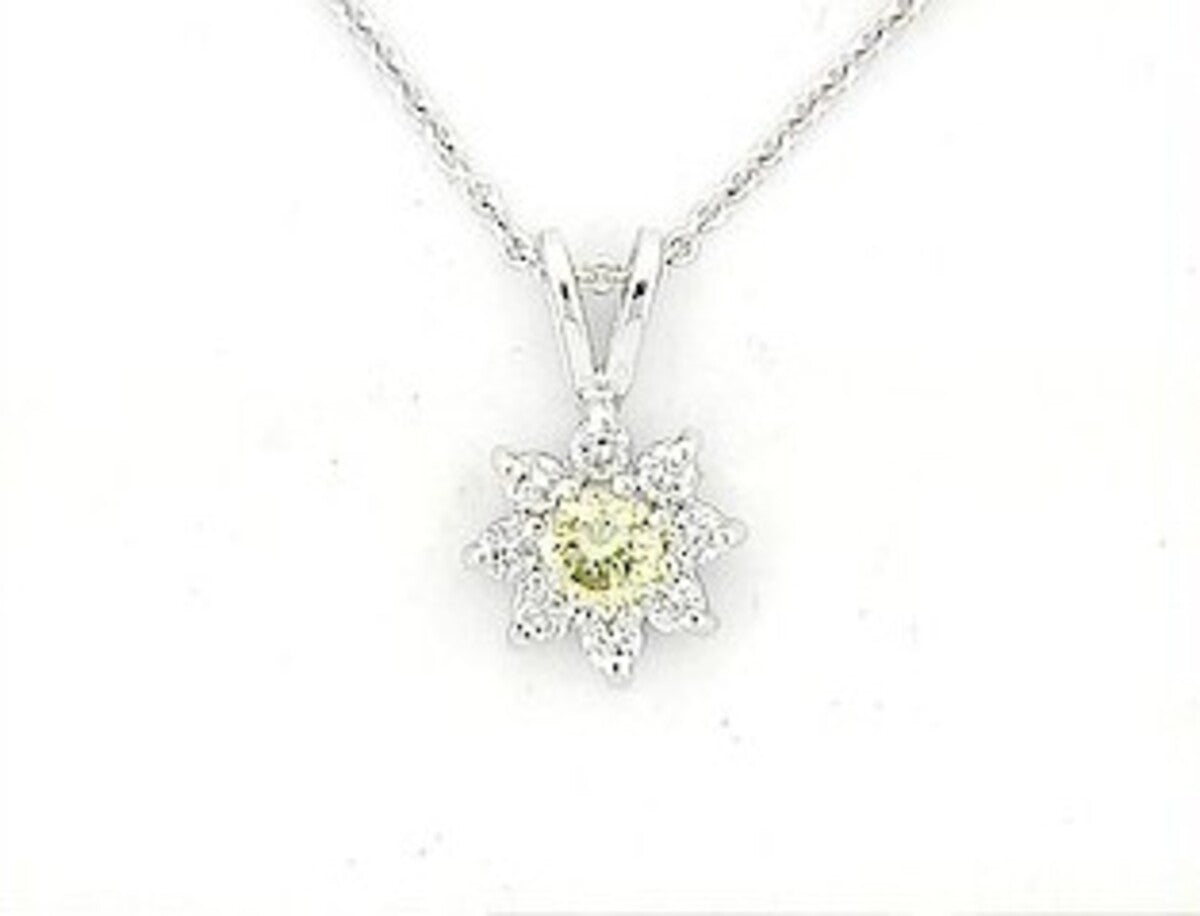 DIAMOND PENDANT, 14KW (N)