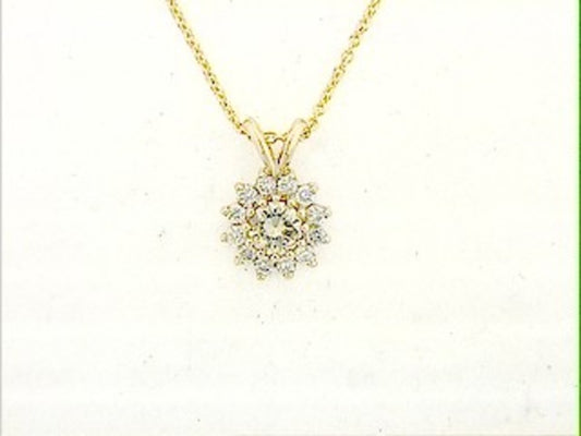 FANCY DIAMOND PENDANT