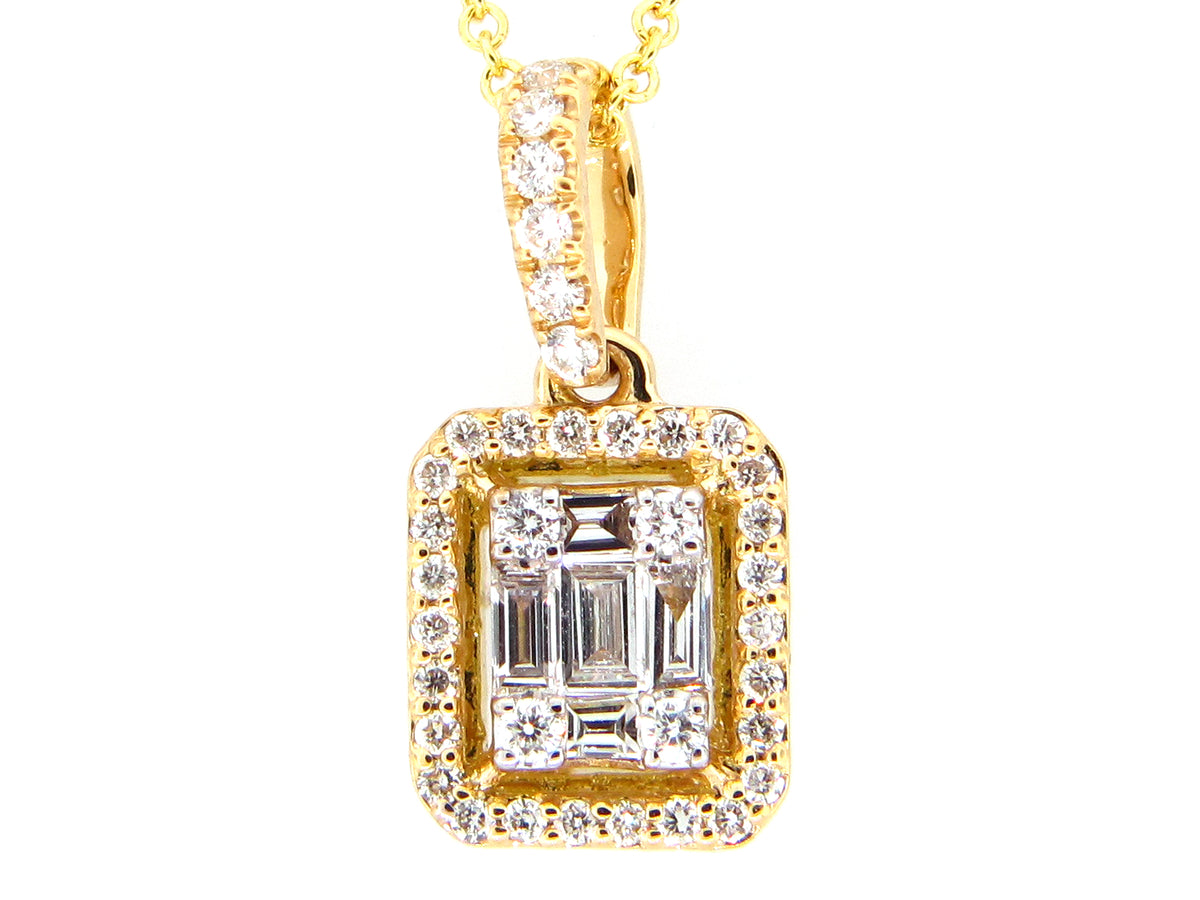 DIAMOND PENDANT, 18KT (N)