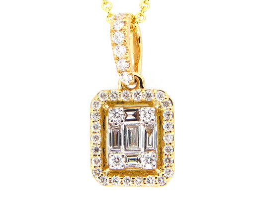 DIAMOND PENDANT, 18KT (N)