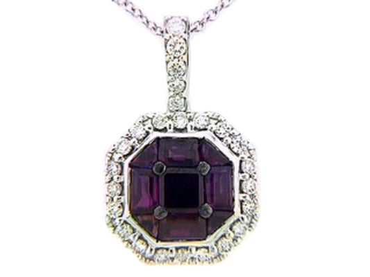 RUBY & DIAMOND PENDANT
