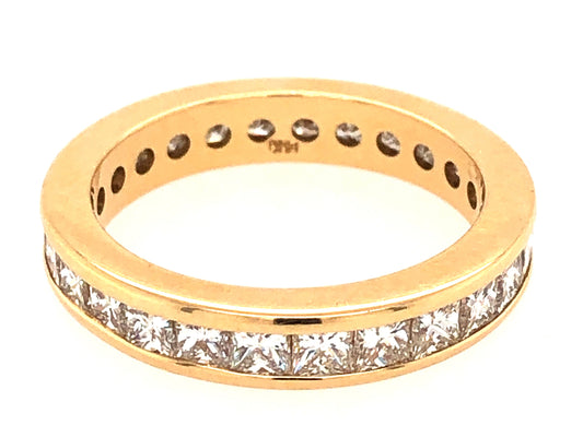 DIAMOND PRINCESS ETERNITY RING, 14KY (N)