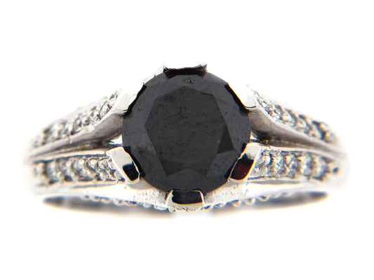 BLK & WHITE DI RING,14KW(R/N),CENTER=1.99