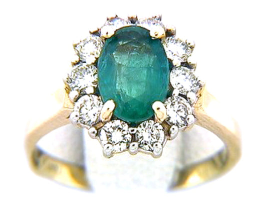 EM & DI RING, 14K (O), C=1.63