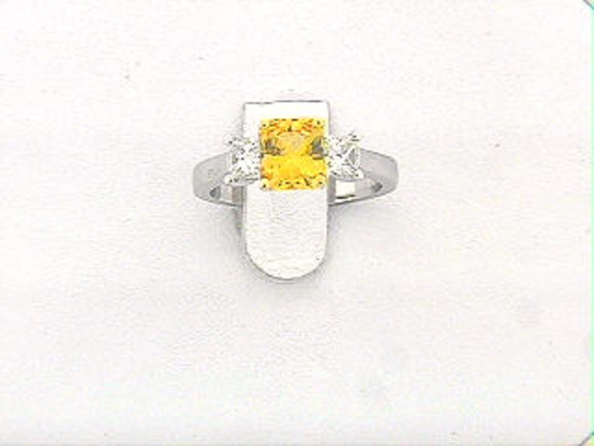 YE SA & DI RING. PLAT/18K (E/U)