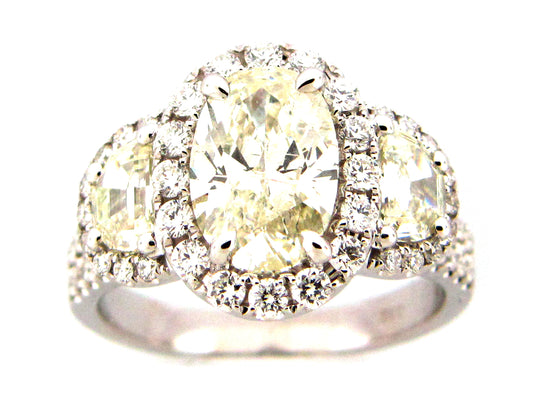 DIAMOND RING, 18KW (N)
