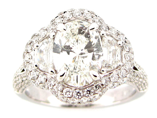 DIAMOND RING, 18KW (N)