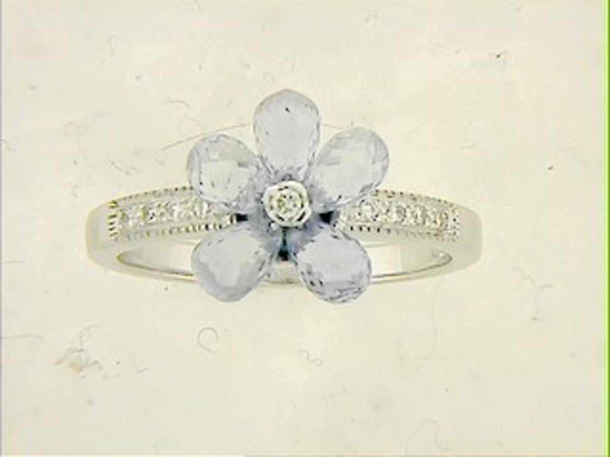 SAPPHIRE & DIAMOND RING
