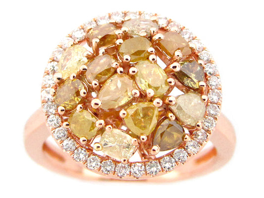 FANCY COLOR DIAMOND RING