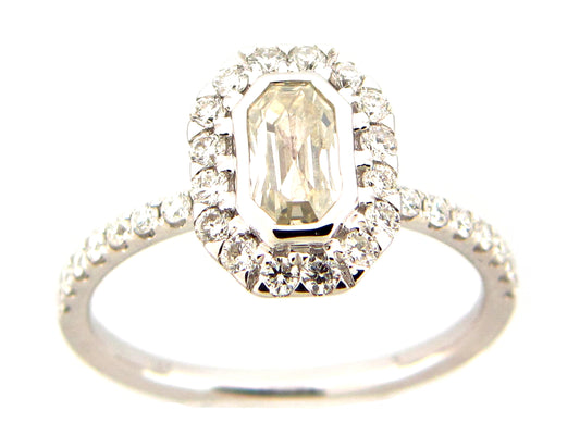 DIAMOND RING, 18KW (N)