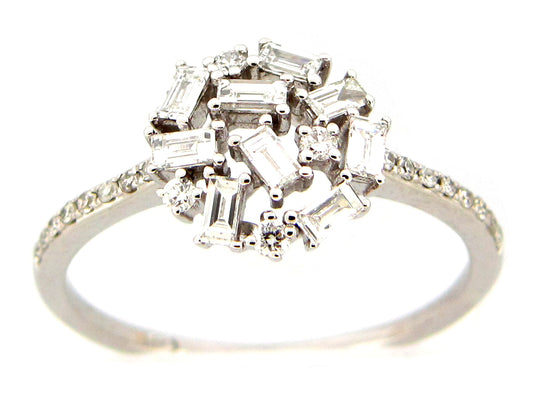 DIAMOND RING, 14KW (N)