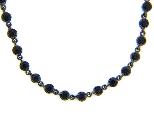 Sapphire Chain, 18"