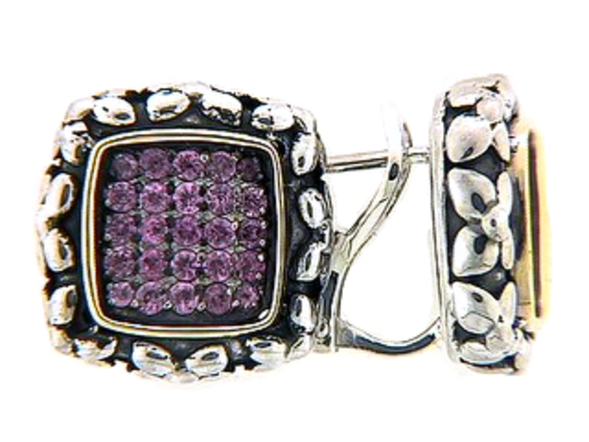 PINK SAPPHIRE EARRING