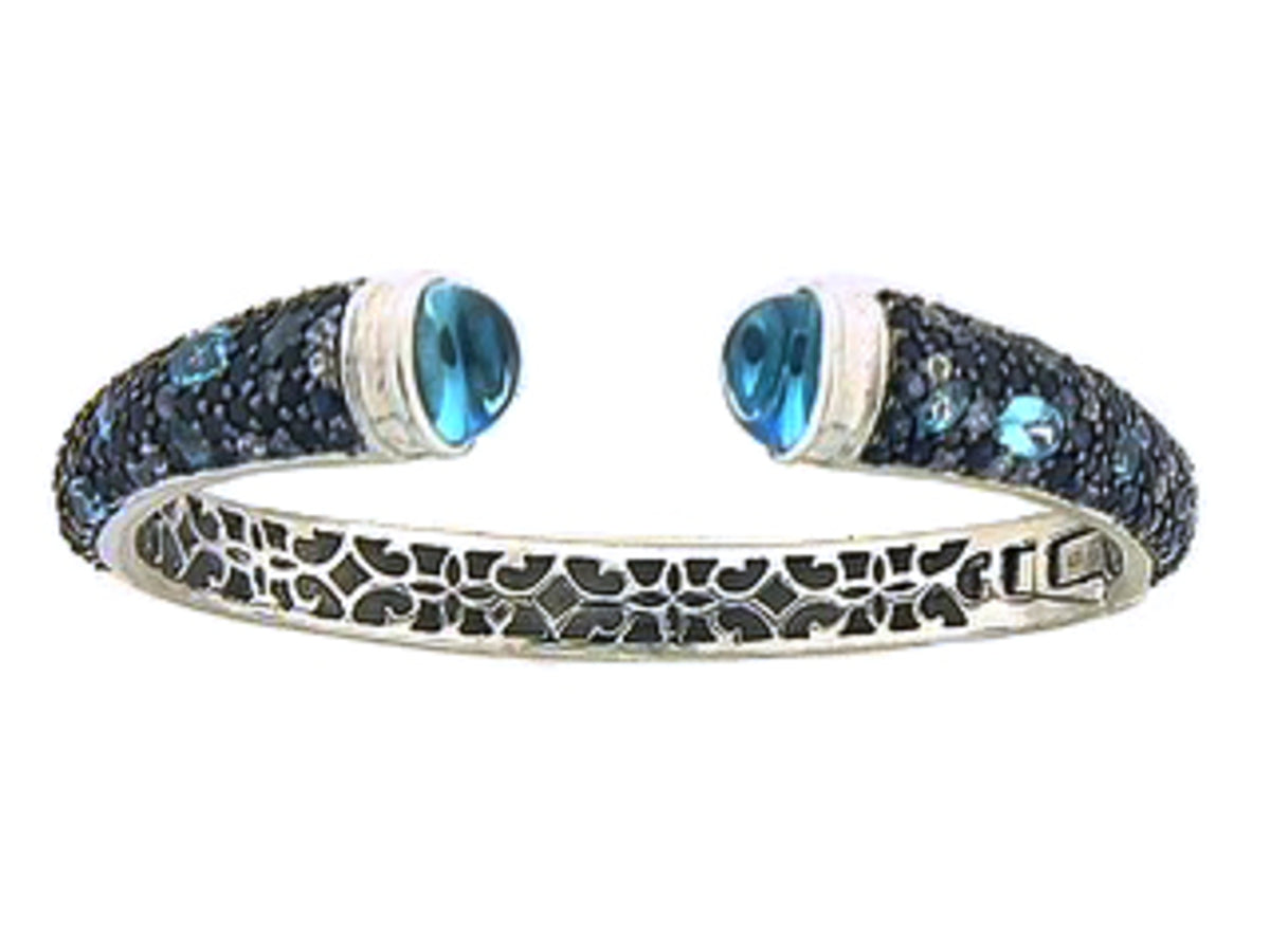 SAPPHIRE & BLUE TOPAZ BANG