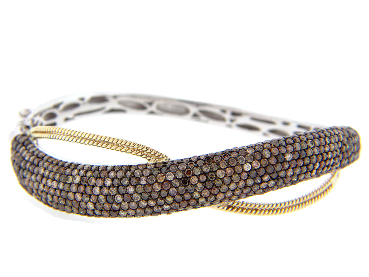 BROWN DIAMOND BANGLE