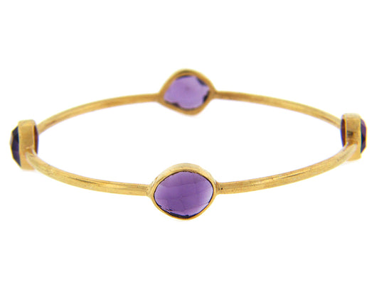 AMETHYST BANGLE